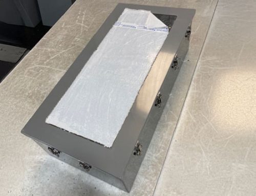 Custom PVC Plastic Enclosure with Stainless Steel Latches